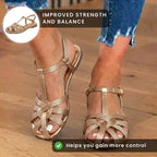 Anmutige orthopädische Sandalen für modernen Look