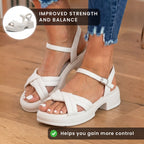 Wunderschön gefertigte orthopädische Sandalen