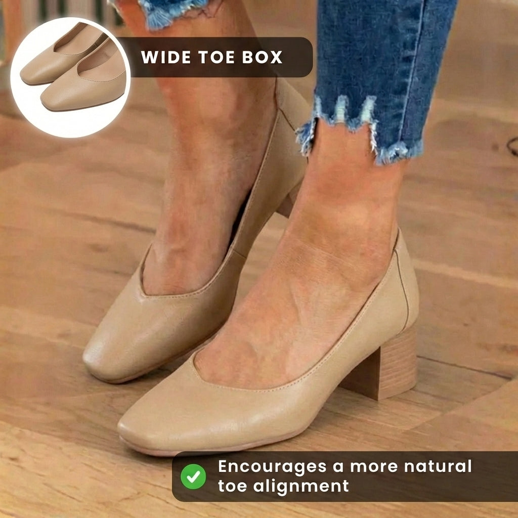 Vintage inspirierte Orthopädische Absatzschuhe