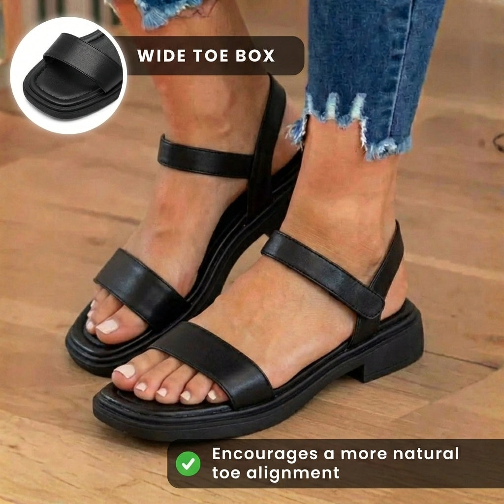 Bequeme orthopädische Sandalen für den täglichen Gebrauch