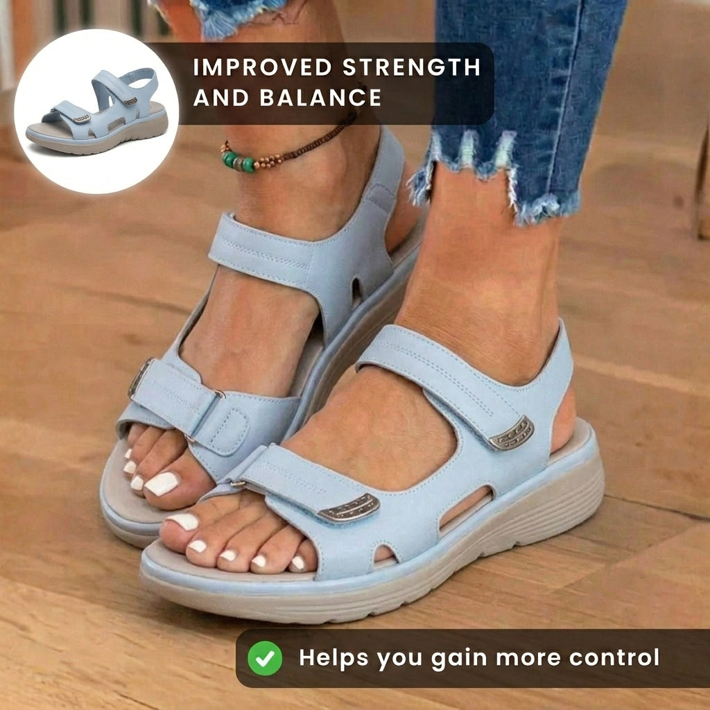 Bequeme orthopädische Sandalen für den täglichen Gebrauch