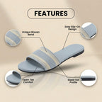 Anmutige orthopädische Sandalen für modernen Look