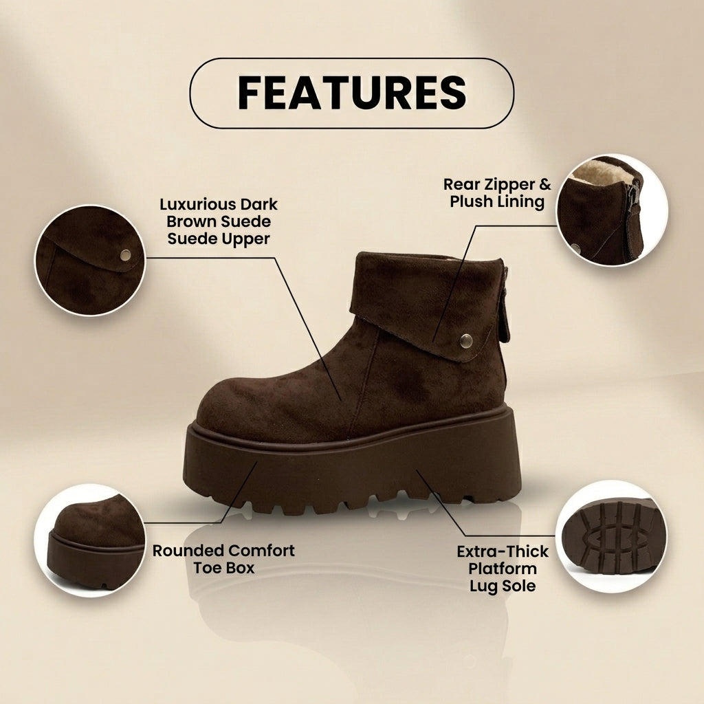 Anmutige Orthopädische Stiefel für modernen Look
