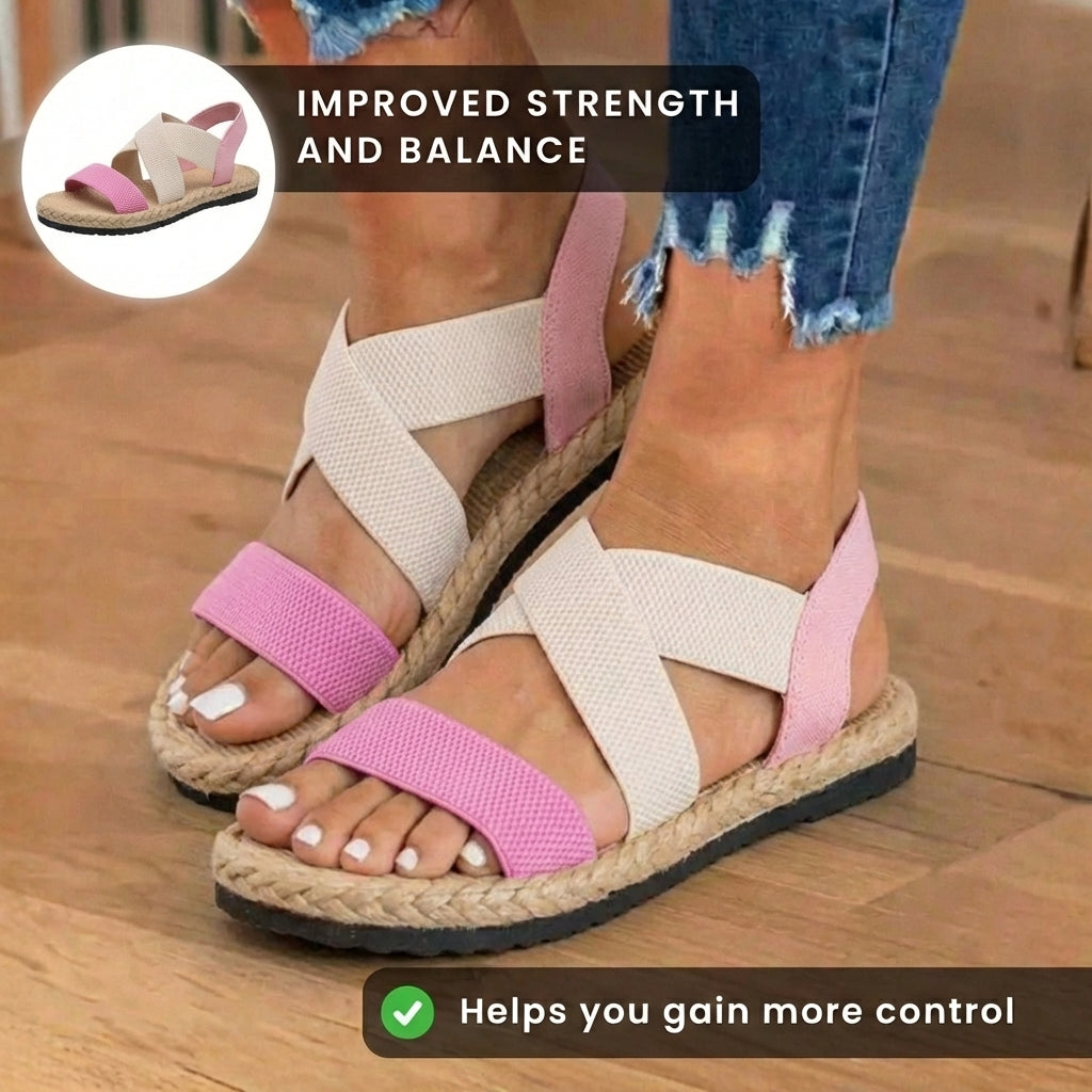 Elegante orthopädische Sandalen für modernes Aussehen