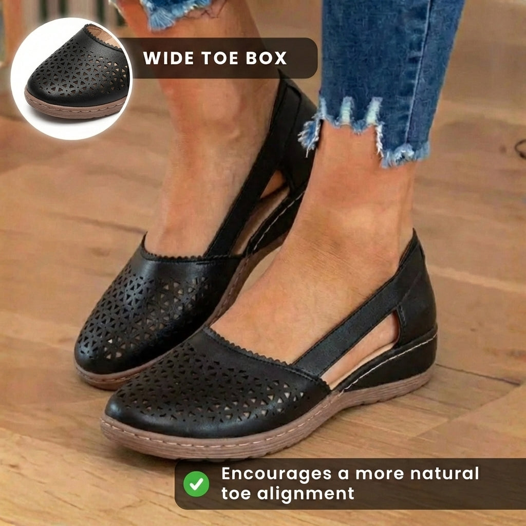 Wunderschön gefertigte orthopädische Sandalen