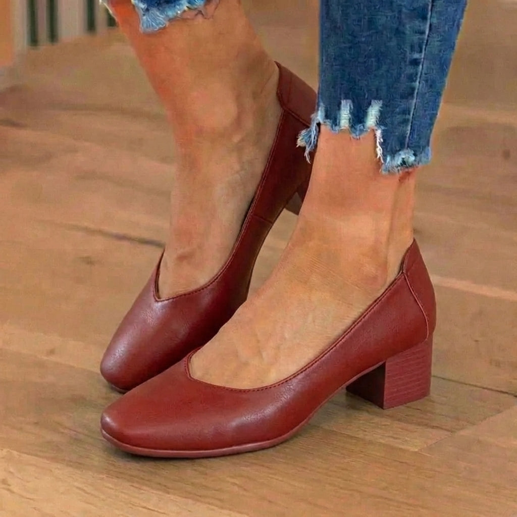 Vintage inspirierte Orthopädische Absatzschuhe