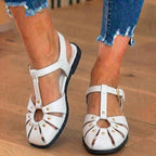 Von Vintage inspirierte orthopädische Sandalen