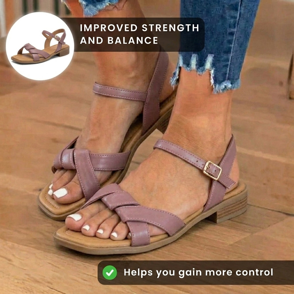 Schicke orthopädische Sandalen mit einzigartigem Design
