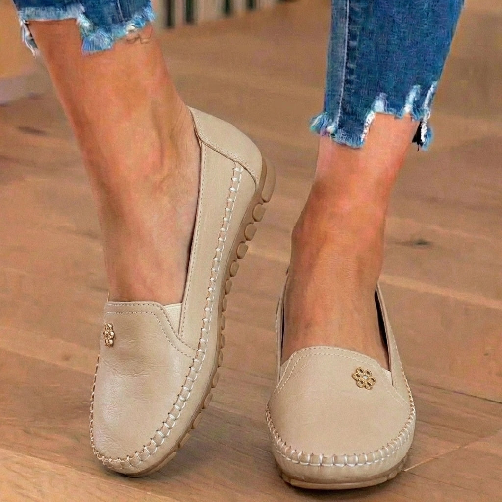Vintage inspirierte Orthopädische Slipper