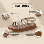Elegante orthopädische Sandalen für jeden Schritt
