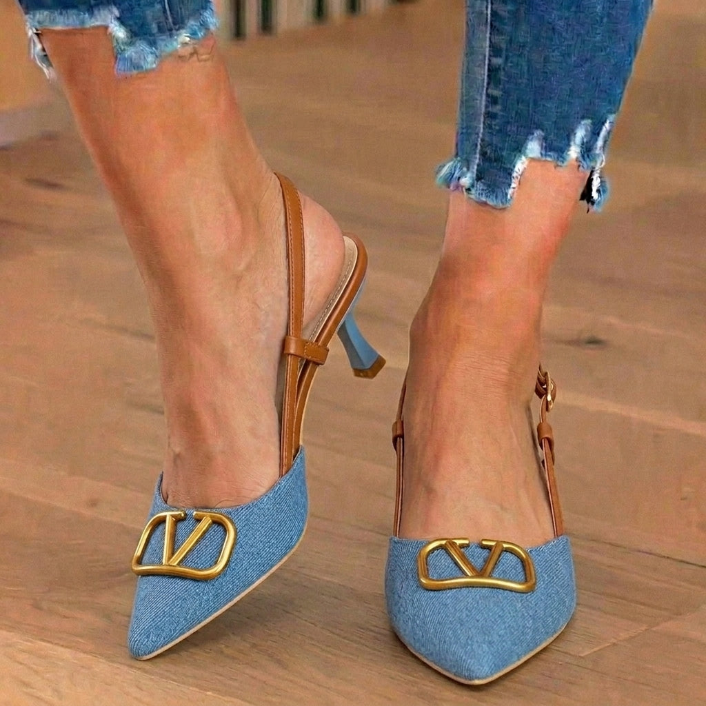Vintage inspirierte Orthopädische Sandalen