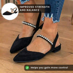 Vintage-inspirierte orthopädische Sandalen