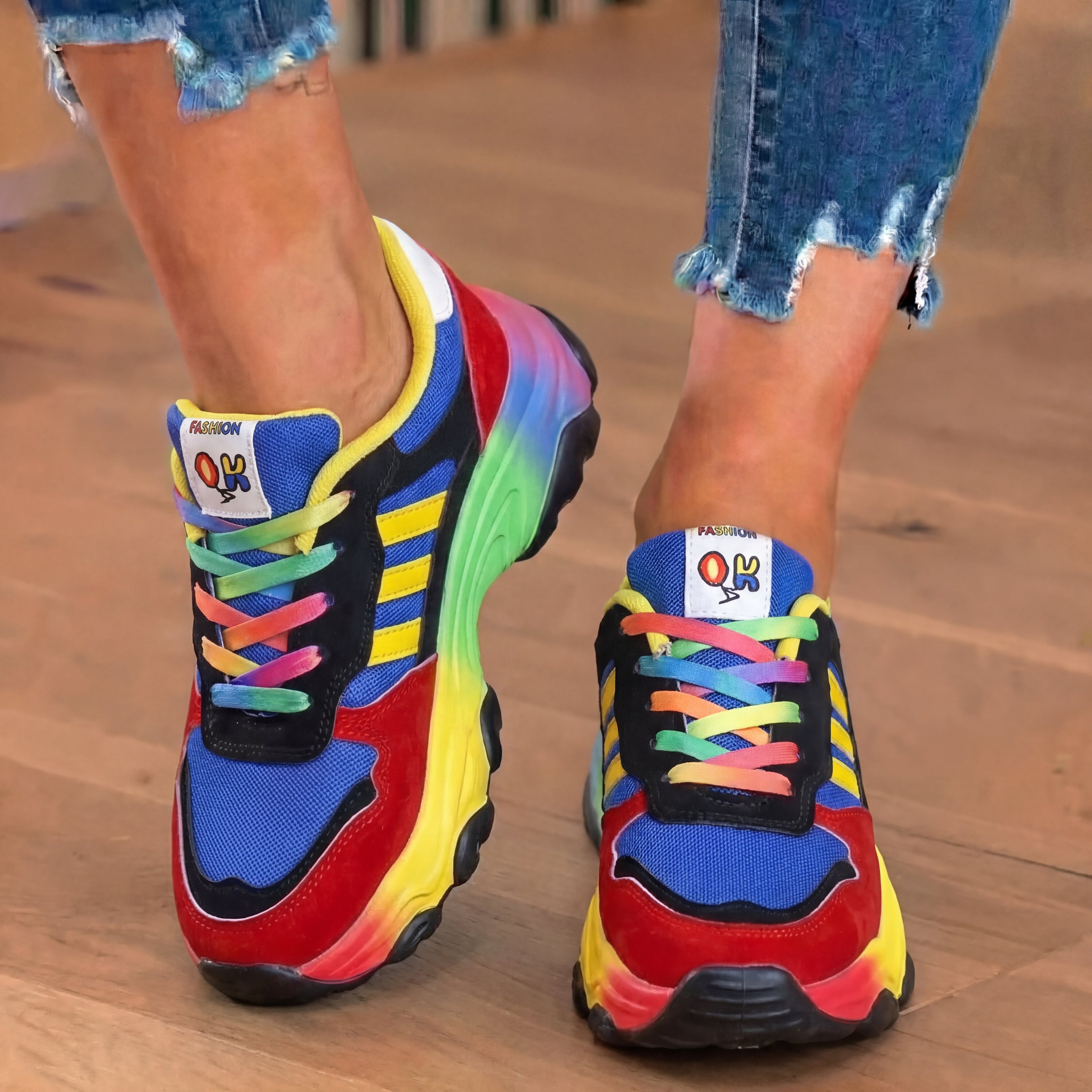 Klassische orthopädische Sneaker mit zeitlosem Stil