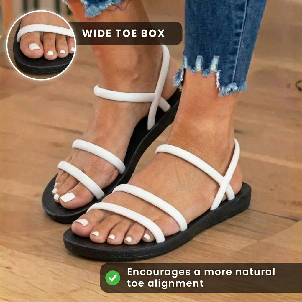 Schicke orthopädische Sandalen mit einzigartigem Design
