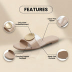 Vintage inspirierte Orthopädische Sandalen
