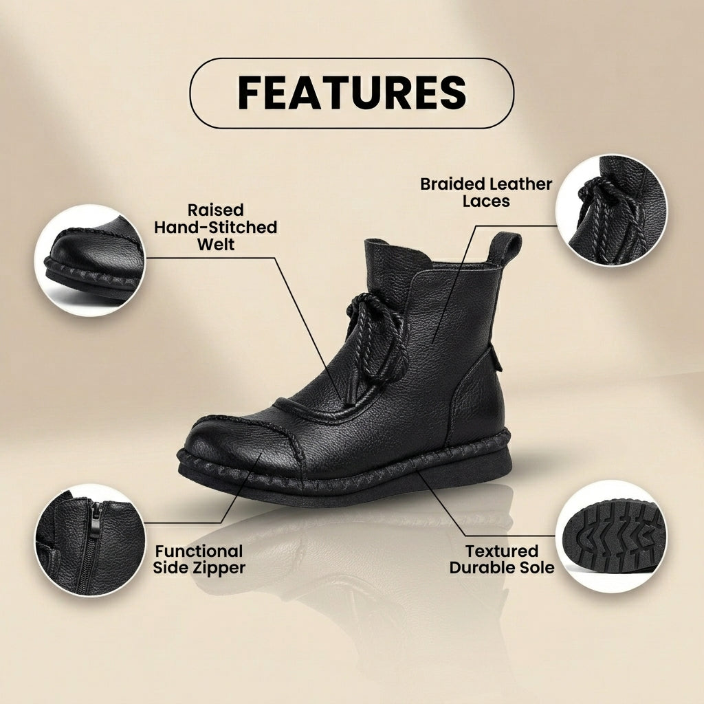 Schicke Orthopädische Stiefel mit einzigartigem Design