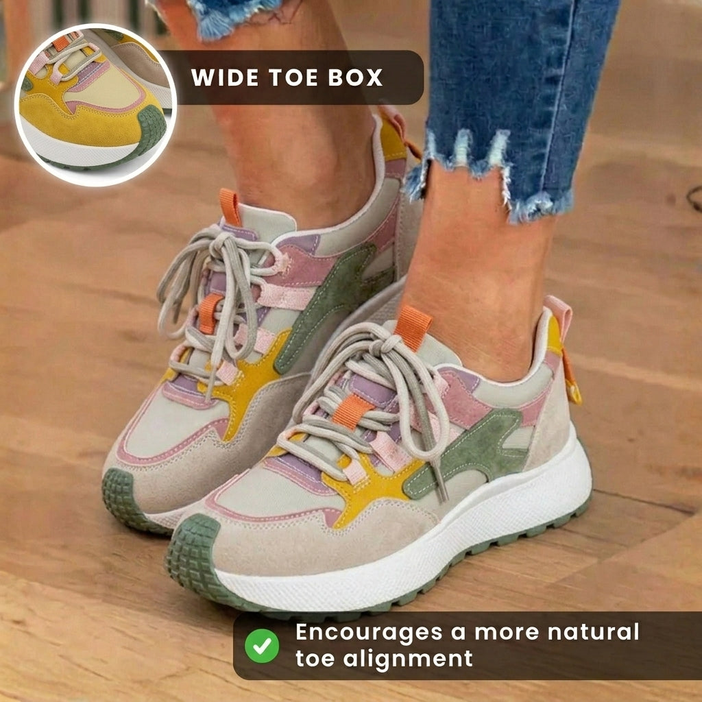 Vintage inspirierte Orthopädische Sneakers