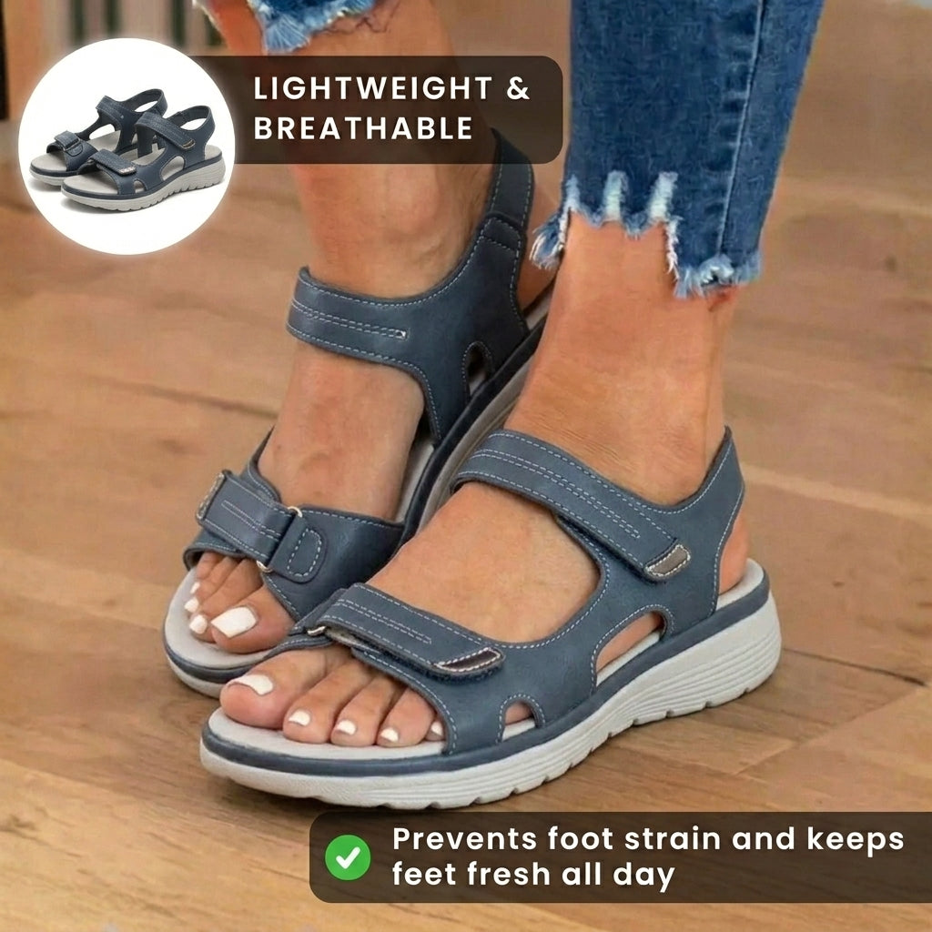 Bequeme orthopädische Sandalen für den täglichen Gebrauch