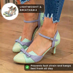 Vintage inspirierte orthopädische Sandalen