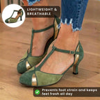 Vintage inspirierte Orthopädische Sandalen