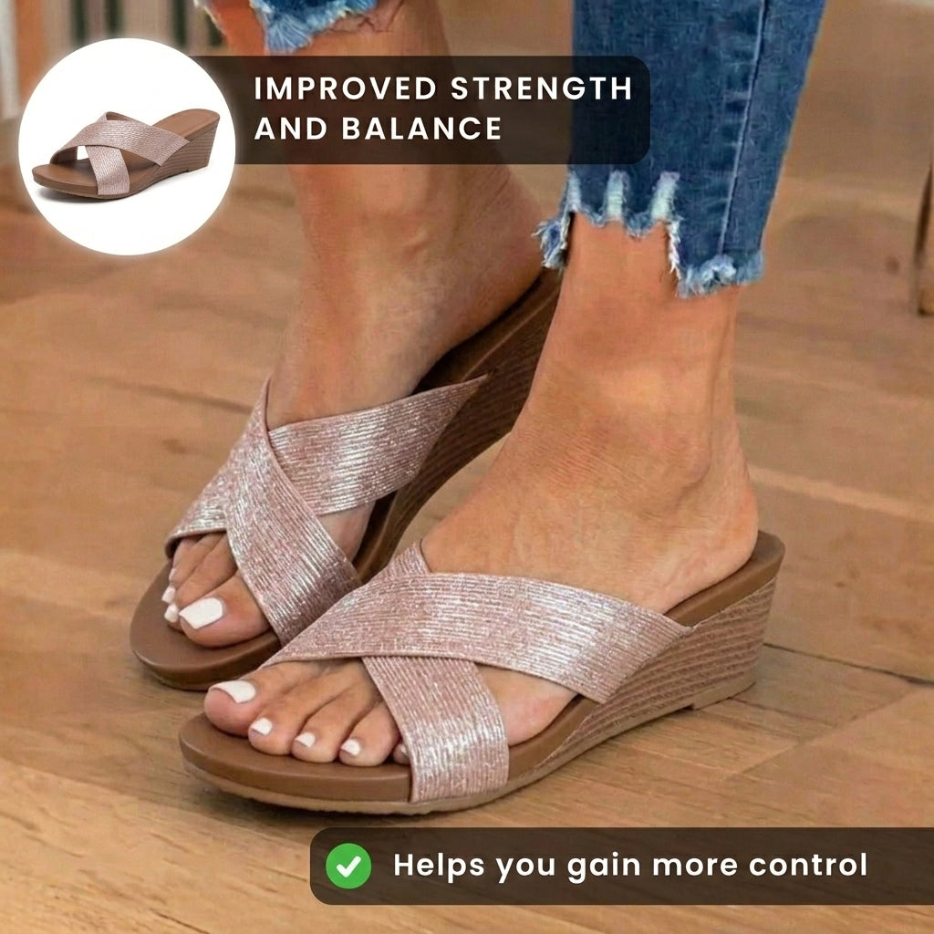 Elegante orthopädische Sandalen für jeden Schritt