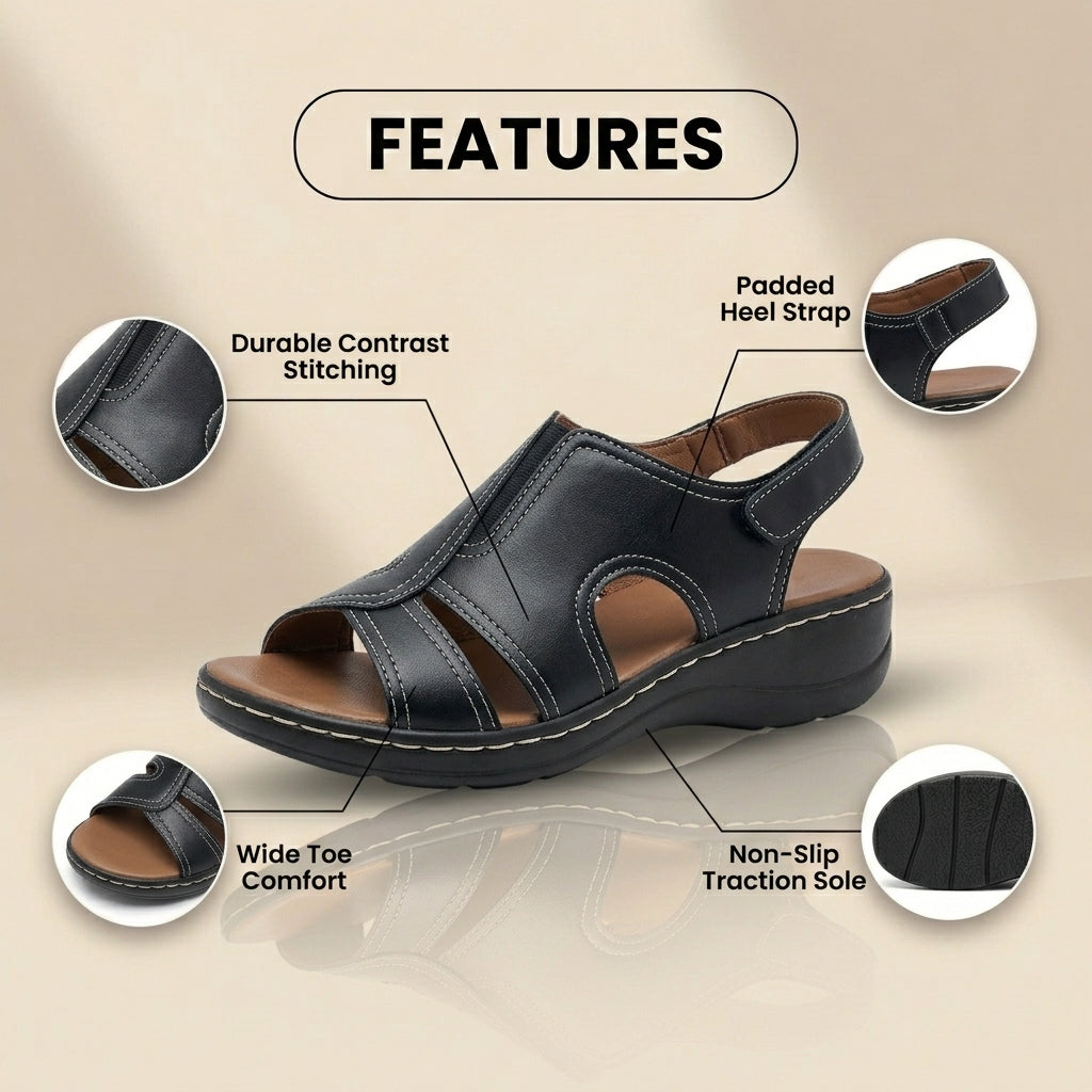 Schicke Orthopädische Sandalen mit einzigartigem Design