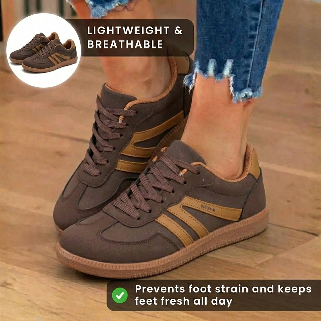 Vintage inspirierte orthopädische Sneaker