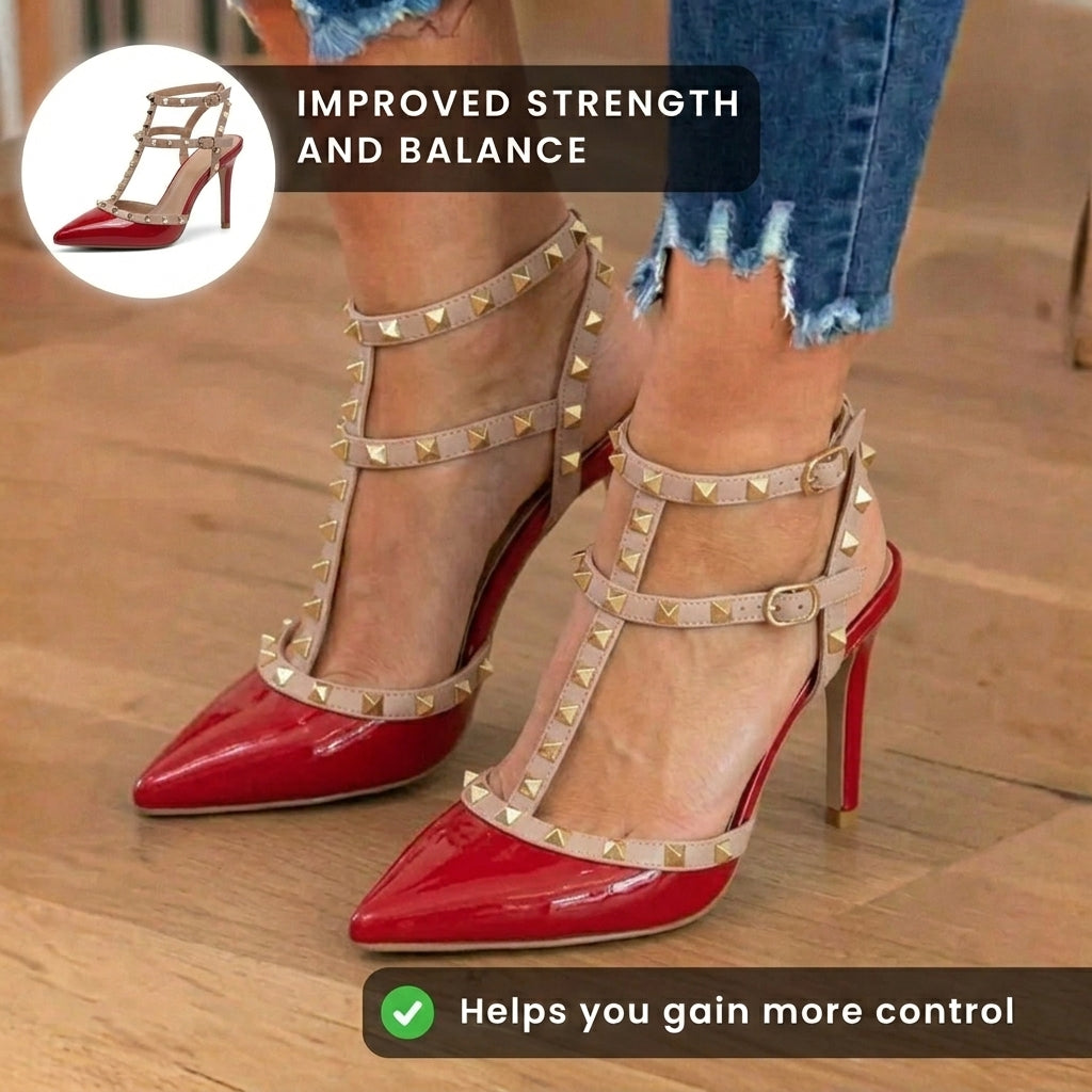 Klassische Orthopädische Absatzschuhe mit zeitlosem Stil