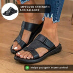 Klassische Orthopädische Sandalen mit zeitlosem Stil