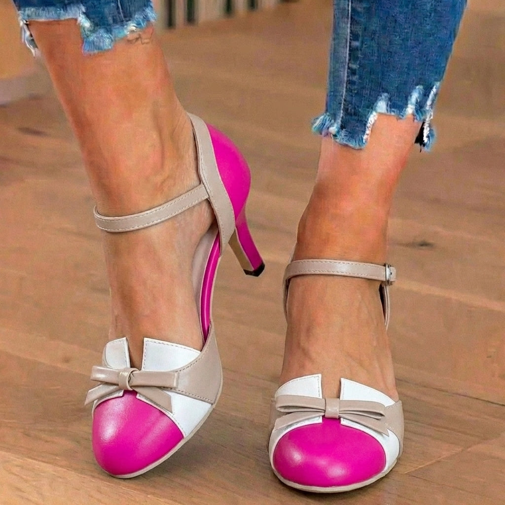 Vintage inspirierte orthopädische Sandalen