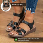 Vintage inspirierte Orthopädische Sandalen