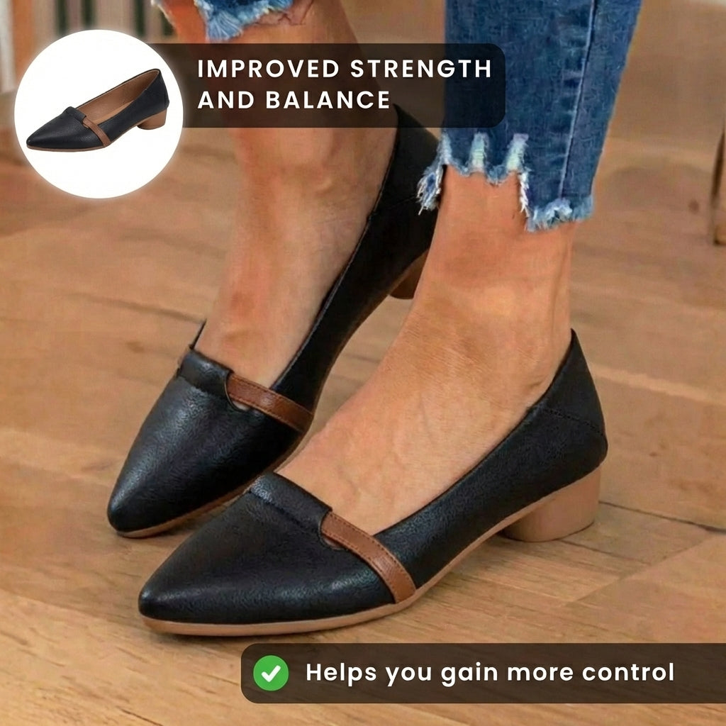 Klassische orthopädische Schuhe mit zeitlosem Stil