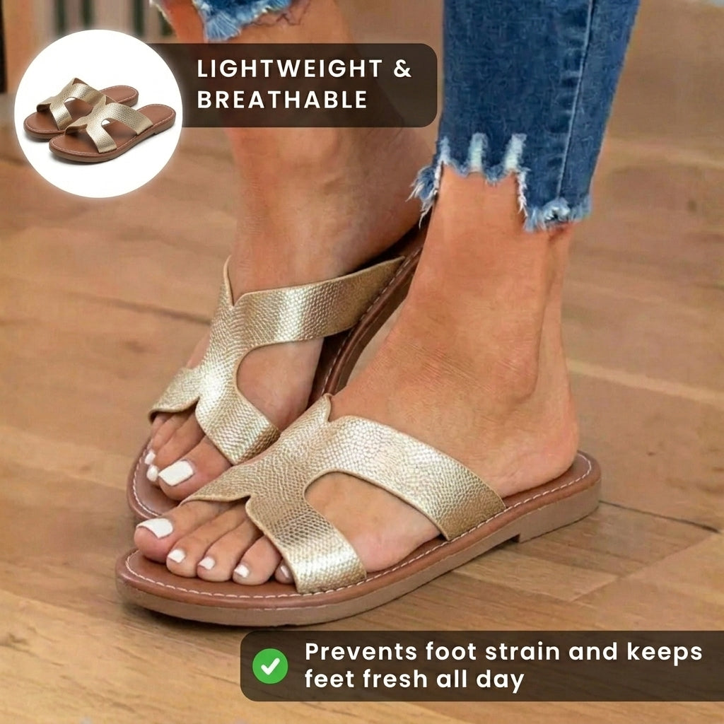 Klassische orthopädische Sandalen mit zeitlosem Stil