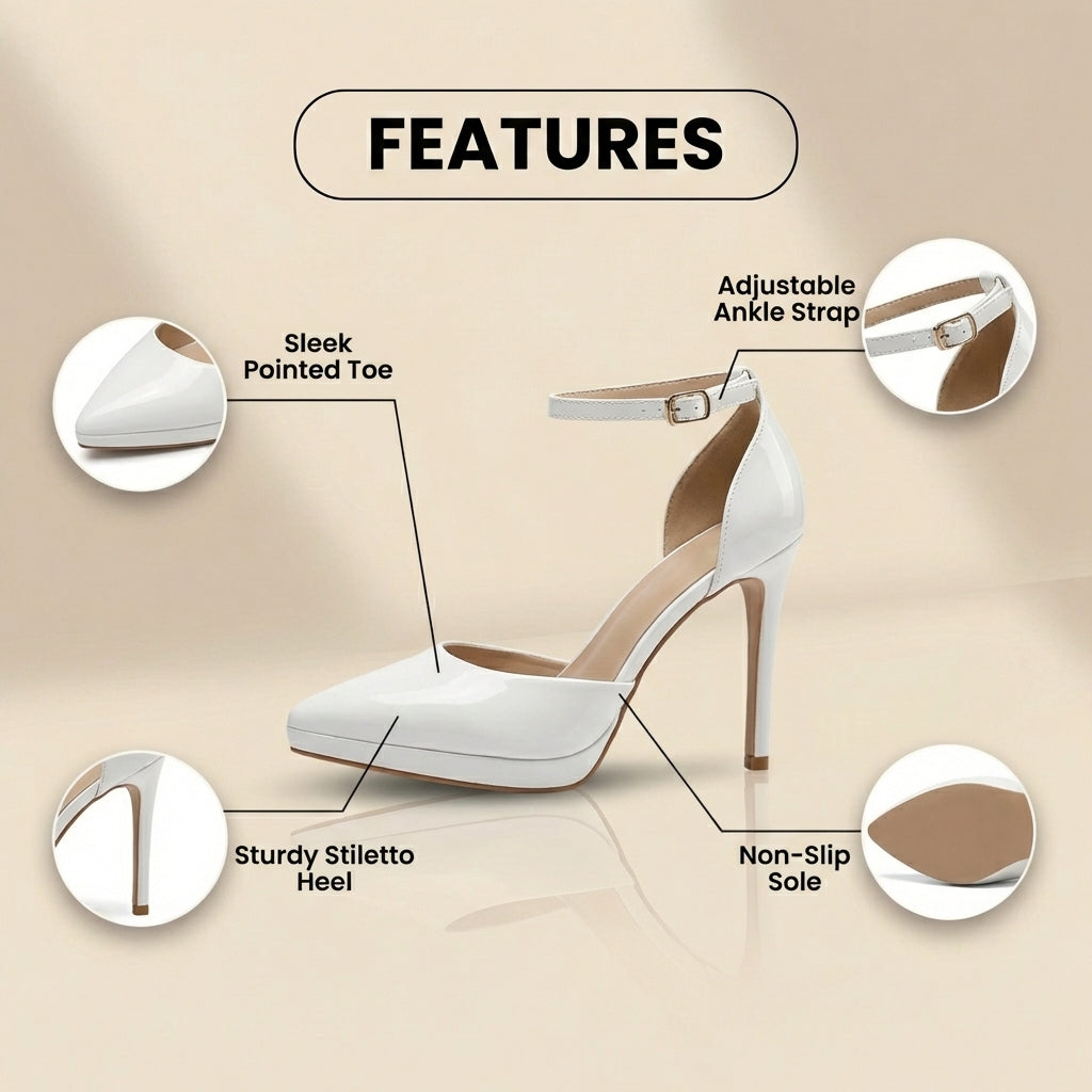 Elegante orthopädische Absätze für modernes Aussehen