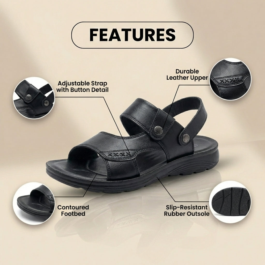 Bequeme orthopädische Sandalen für den täglichen Gebrauch