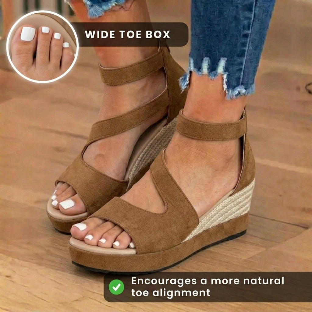Orthopädische Sandalen im Vintage-Stil