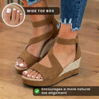 Orthopädische Sandalen im Vintage-Stil