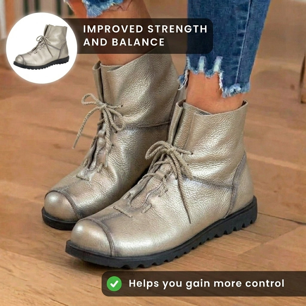 Klassische Orthopädische Stiefel mit zeitlosem Stil