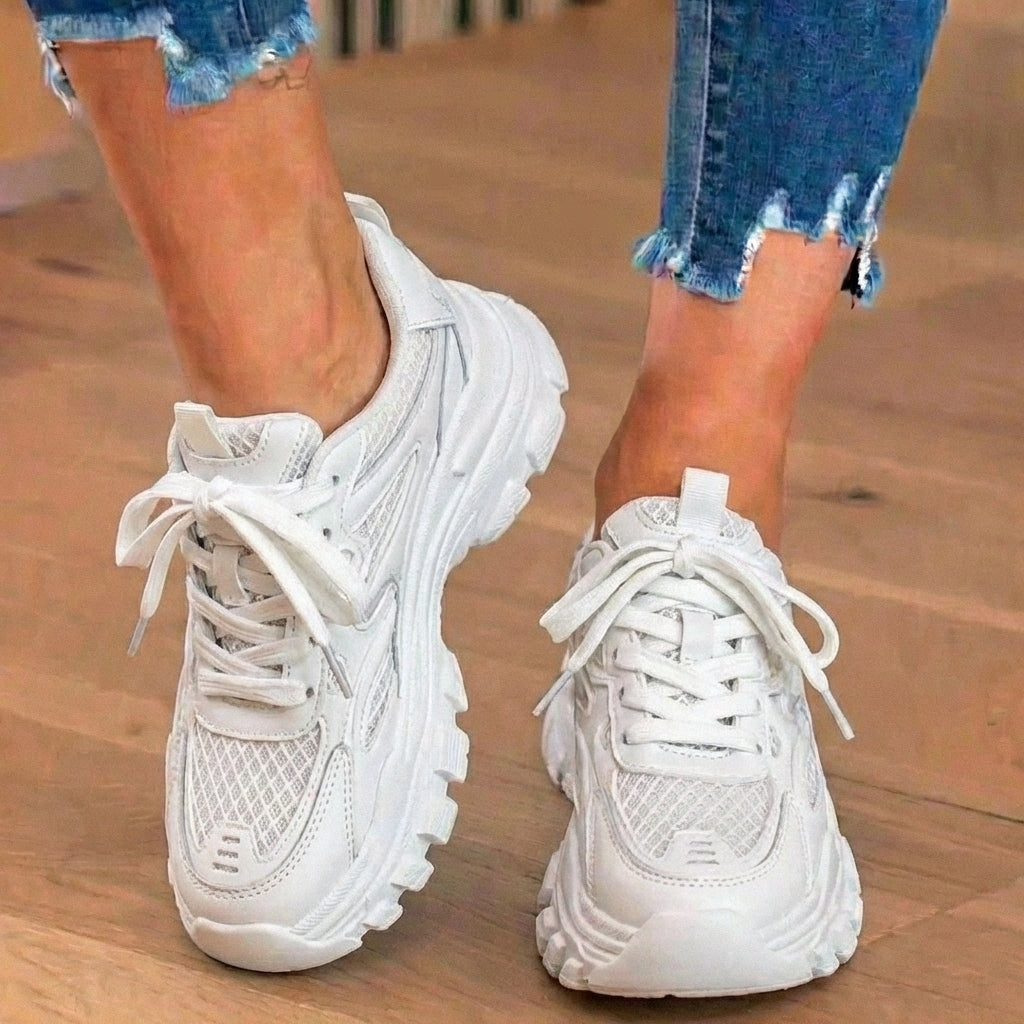 Beige White